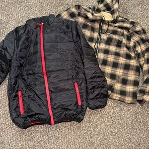 NEW 2 packs XL men’s jackets